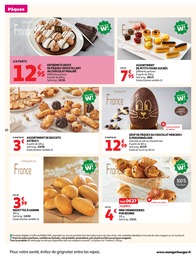 Prix et réduction Viennoiserie dans le prospectus Auchan Supermarché en cours Offre Viennoiserie dans le catalogue Auchan Supermarché du moment à la page 10