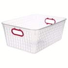 Panier rectangulaire 9.8L 35×25×14.8cm à 3,49 € dans le catalogue Maxi Bazar