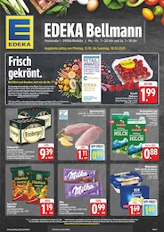 EDEKA Prospekt "Wir lieben Lebensmittel!" für Königshain-Wiederau, 28 Seiten, 13.10.2025 - 18.10.2025