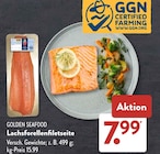 Lachsforellenfiletseite im Angebot bei ALDI SÜD in Krefeld Lachsforellenfiletseite Angebote von Golden Seafood bei ALDI SÜD Krefeld für 7,99 €