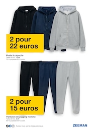 Offre Jogging Homme dans le catalogue Zeeman du moment à la page 9