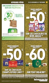 Chocolat Angebote im Prospekt "-50% DE REMISE IMMÉDIATE SUR LE 2ÈME* SUR LES CHOCOLATS CHAMPS-ÉLYSÉES LINDT" von Intermarché Super Chocolat Angebote im Prospekt "-50% DE REMISE IMMÉDIATE SUR LE 2ÈME* SUR LES CHOCOLATS CHAMPS-ÉLYSÉES LINDT" von Intermarché Super auf Seite 5