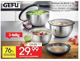 Schüssel-Set Mondi 3-tlg. Angebote von GEFU bei Zurbrüggen Bremerhaven für 29,99 €