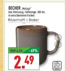 Becher Malaga Angebote von Ritzenhoff & Breker bei Marktkauf Gütersloh für 2,49 €
