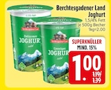 Joghurt im EDEKA Prospekt Joghurt von Berchtesgadener Land im aktuellen EDEKA Prospekt für 1,00 €
