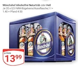 GLOBUS - Alkoholfrei Naturtrüb Angebot im Prospekt Alkoholfrei Naturtrüb bei GLOBUS im Prospekt "" für 13,99 €
