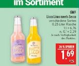 Licco Limo meets Secco Pink Grapefruit im Angebot bei Marktkauf in Leipzig Licco Limo meets Secco Pink Grapefruit Angebote von GWF bei Marktkauf Leipzig für 1,69 €