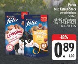 Crispies Angebote von Purina felix bei EDEKA Coburg für 0,89 €