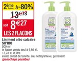 Liniment oléo calcaire - SO’BIO en promo chez Cora Liniment oléo calcaire - SO’BIO dans le catalogue Cora