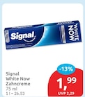 White Now Zahncreme im budni Prospekt zum Preis von 1,99 €