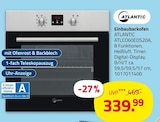 Einbaubackofen Angebote von Atlantic bei ROLLER Bietigheim-Bissingen für 339,99 €