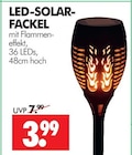 Wreesmann Meißen - LED-SOLAR-FACKEL Angebot im Prospekt LED-SOLAR-FACKEL bei Wreesmann im Meißen Prospekt für 3,99 €