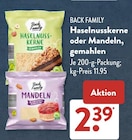 Haselnusskerne, gemahlen bei ALDI SÜD im Geltendorf Prospekt für 2,39 €