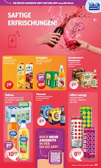 Krombacher im Getränke Hoffmann Prospekt "Aktuelle Angebote" mit 10 Seiten (Ibbenbüren)