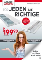 Matratzen Concord Prospekt "Für jeden die Richtige ", 4 Seiten, für Grevenbroich, 01.11.2019 - 17.11.2019 Matratzen Concord Prospekt "Für jeden die Richtige ", 4 Seiten, für Grevenbroich, 01.11.2019 - 17.11.2019