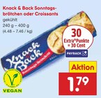 Aktuelle Wecker Angebote bei Netto Marken-Discount in Koblenz Aktuelles Sonntagsbrötchen oder Croissants Angebot bei Netto Marken-Discount in Koblenz ab 1,79 €