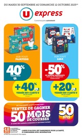 Prospectus U Express à Port-en-Bessin-Huppain, "U Express", 32 pages de promos valables du 30/09/2025 au 12/10/2025