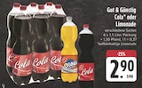 Cola Angebote von Gut & Günstig bei E center Plauen für 2,90 €