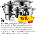 TOPF-SET „Quality One“ von WMF im aktuellen Höffner Prospekt für 189,00 €