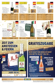 Freixenet-Sekt im Metro Prospekt "Gastro Journal" mit 34 Seiten (Reutlingen)