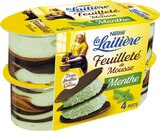 Feuilleté de Mousse menthe - La Laitière en promo chez Lidl Rennes à 0,73 €