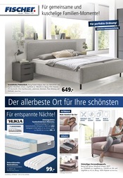 Aktueller Möbel Fischer Prospekt mit Matratze, "Familienleben", Seite 6