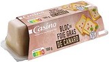 Promo BLOC DE FOIE GRAS DE CANARD à 6,60 € dans le catalogue Petit Casino à Châteaudouble