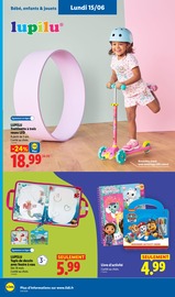 Promos Trottinette dans le catalogue "L'ÉTÉ IMBATTABLE" de Lidl Trottinette en promo dans le catalogue Lidl à la page 52