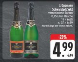 EDEKA Hemhofen - Schwarzlack Sekt Angebot im Prospekt Schwarzlack Sekt bei EDEKA im Hemhofen Prospekt für 4,99 €