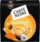 DOSETTES SOUPLES DE CAFÉ CLASSIQUE N°5 - CARTE NOIRE dans le catalogue Netto
