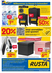 Koffer im aktuellen Rusta Prospekt (Essen) Koffer im Rusta Prospekt "Willkommen zu Hause in Schweden!" mit 12 Seiten (Essen)