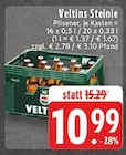 Aktuelles Steinie Pilsener Angebot bei E center in Kleve ab 10,99 €