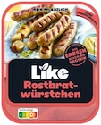 Grilled Chicken oder Rostbratwürstchen Angebote von Like Meat bei REWE Rodgau für 2,49 €