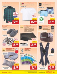 Netto Marken-Discount Herren Flanellhemd im Prospekt 