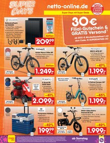 Gefriertruhe im Netto Marken-Discount Prospekt "Aktuelle Angebote" mit 77 Seiten (Bremen)