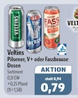Pilsener von Veltins für 0,79 € bei aktiv & irma im Angebot Pilsener von Veltins im aktuellen aktiv & irma Prospekt