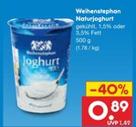 Naturjoghurt im Angebot bei Netto Marken-Discount in Bremen Naturjoghurt Angebote von Weihenstephan bei Netto Marken-Discount Bremen für 0,89 €