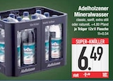 Mineralwasser im Angebot bei E center in Regensburg Mineralwasser Angebote von Adelholzener bei E center Regensburg für 6,49 €