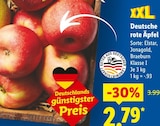 Äpfel im Lidl Prospekt Deutsche rote Äpfel im aktuellen Lidl Prospekt für 2,79 €