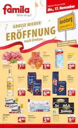 Supermarkt Prospekt von famila Nordost Büdelsdorf famila Nordost Prospekt: "besser als gut!", 24 Seiten, 17.11.2025 - 22.11.2025
