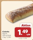 Aktuelle Brot Angebote bei combi in Osnabrück Aktuelles Ciabatta Bigsize Angebot bei combi in Osnabrück ab 1,49 €