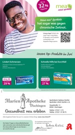 Aktueller mea - meine apotheke Apotheke Prospekt in Dischingen und Umgebung, "Unsere Juni-Angebote" mit 4 Seiten, 01.06.2025 - 30.06.2025