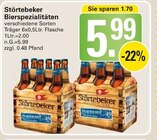 Störtebeker Bierspezialitäten Angebote bei WEZ Hille für 5,99 €