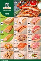Aktueller GLOBUS Prospekt mit Rindfleisch, "Aktuelle Angebote", Seite 1