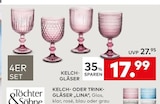 Kelchgläser „LINA“ im Angebot bei porta Möbel in Lehrte Kelchgläser „LINA“ Angebote von Töchter & Söhne bei porta Möbel Lehrte für 17,99 €