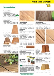 Bangkirai Terrassendielen Angebot im aktuellen Holz Possling Prospekt auf Seite 89