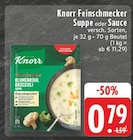 Knorr Feinschmecker Suppe oder Sauce Angebote von Knorr bei E center Solingen für 0,79 €