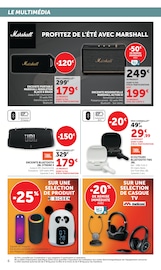 Promos Accessoires téléphone portable dans le catalogue "LES PRIX BAS lancent le match" de Hyper U Accessoires téléphone portable en promo dans le catalogue Hyper U à la page 6