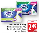 Aktuelles Wisch & Weg Küchentücher Angebot bei EDEKA in Frankfurt (Main) ab 2,49 €
