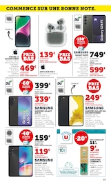 IPhone Angebote im Prospekt "LES PRIX BAS Spécial rentrée" von Hyper U auf Seite 85